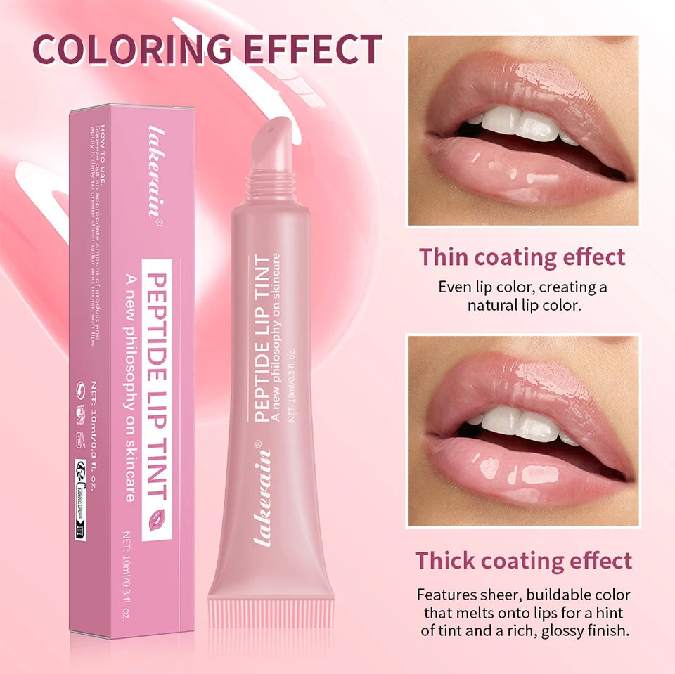 Hydrating Peptide Lip Tint for Shiny and Plump Lips