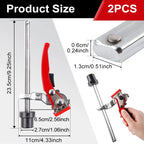 Adjustable 28mm Quick-Release Woodworking Bench Hold Down Clamp