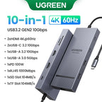 9-in-1 USB-C Hub with 4K 60Hz HDMI and 100W PD Charging