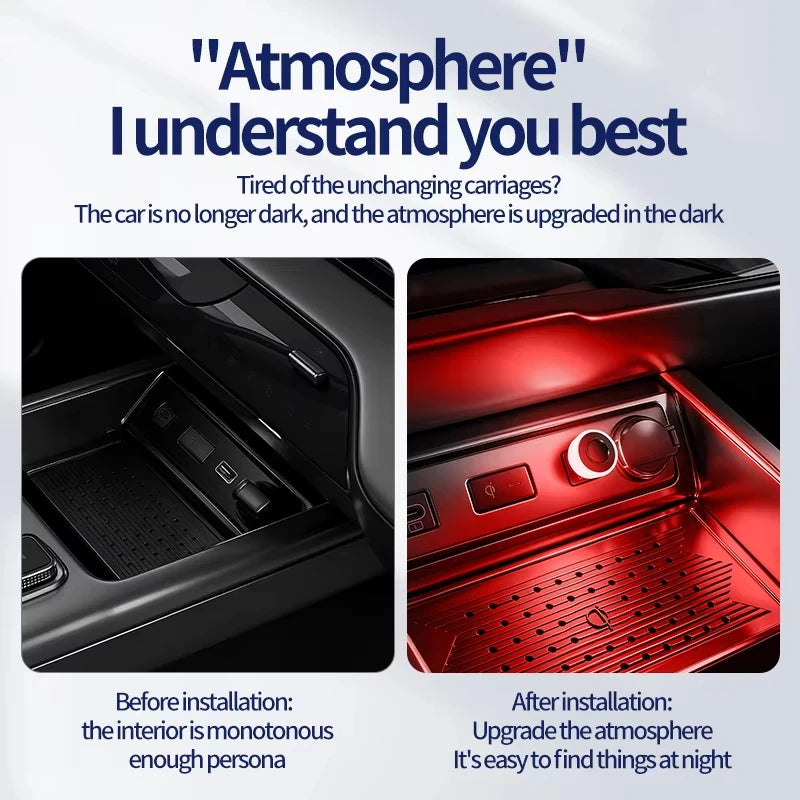 5V USB LED Mini Ambient Atmosphere Light for Car Home and Office