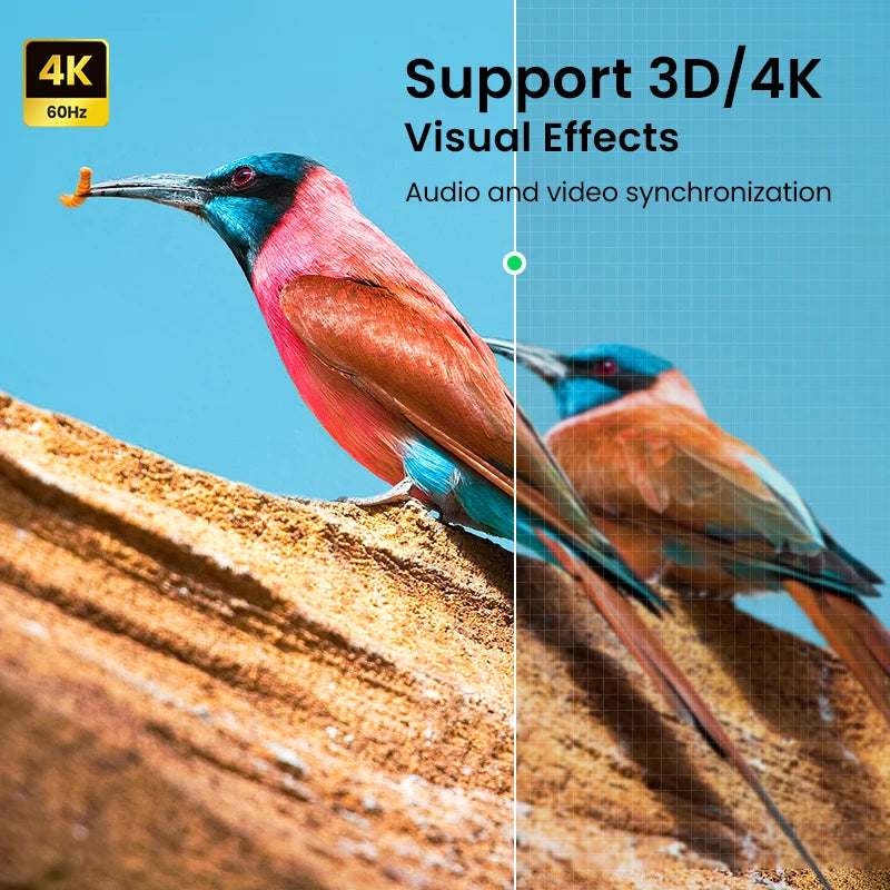 Micro HDMI to HDMI Adapter 4K 60Hz Cable - 3