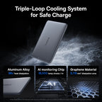 5000mAh Magnetic Wireless Power Bank for Smartphone Fast Charging