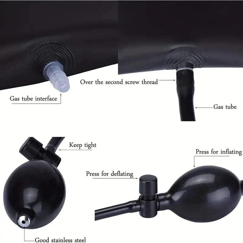 Inflatable Air Pump Wedge Alignment Tool for Doors and Windows