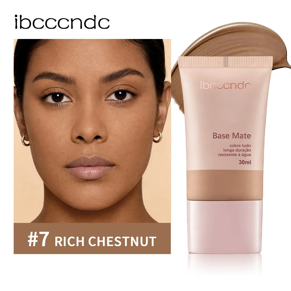 Long-Lasting Waterproof Matte Liquid Foundation - 21