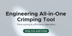 RJ45 Ethernet Cable Crimping Tool for CAT5/6/7/8