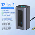 11-in-1 USB-C Docking Station with 4K Triple Display and 100W PD