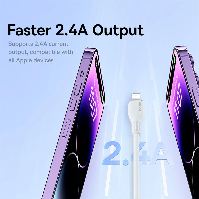 2.4A Fast Charging Data Cable for iPhone - 3