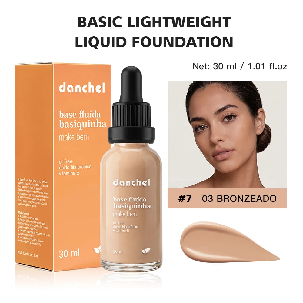 Lightweight Matte Liquid Foundation for Pore Minimizing