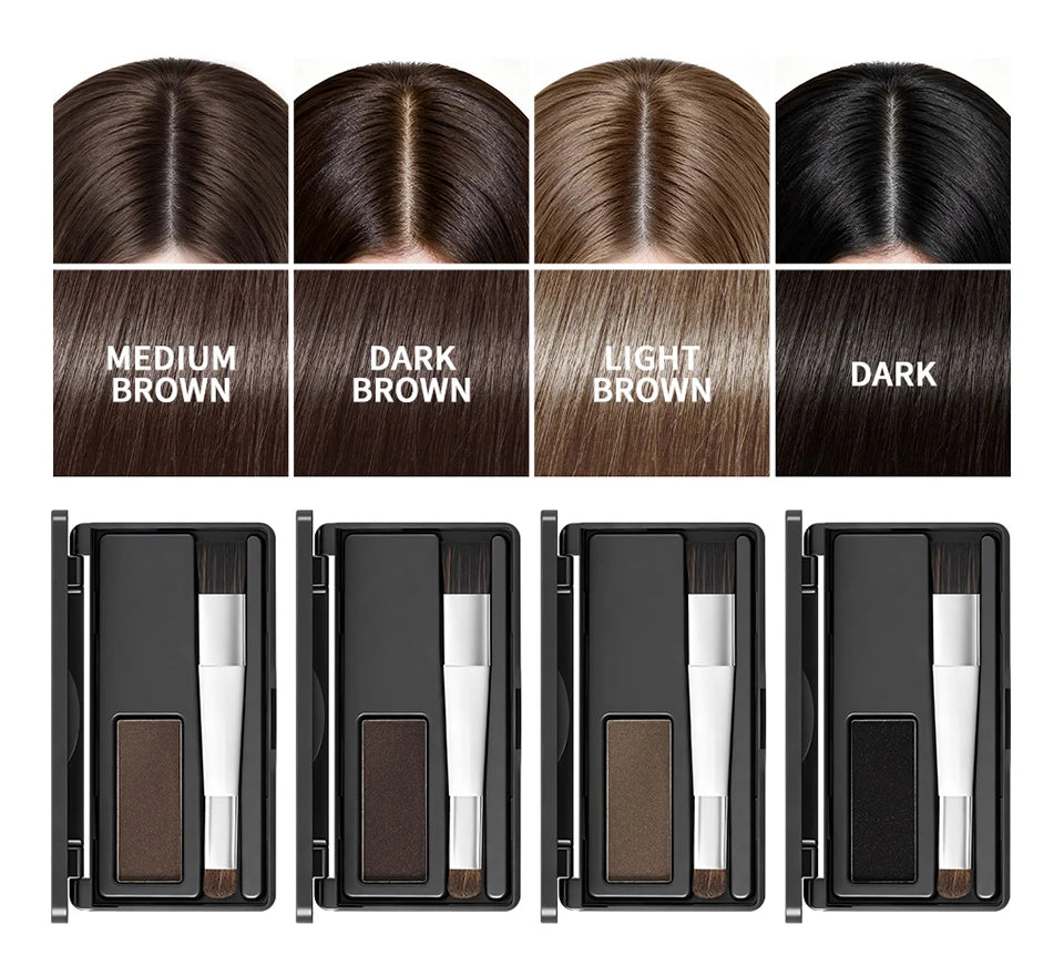Waterproof Hairline and Root Concealer Powder Palette