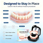 Comfort Fit Silicone Denture Set for Natural Smile