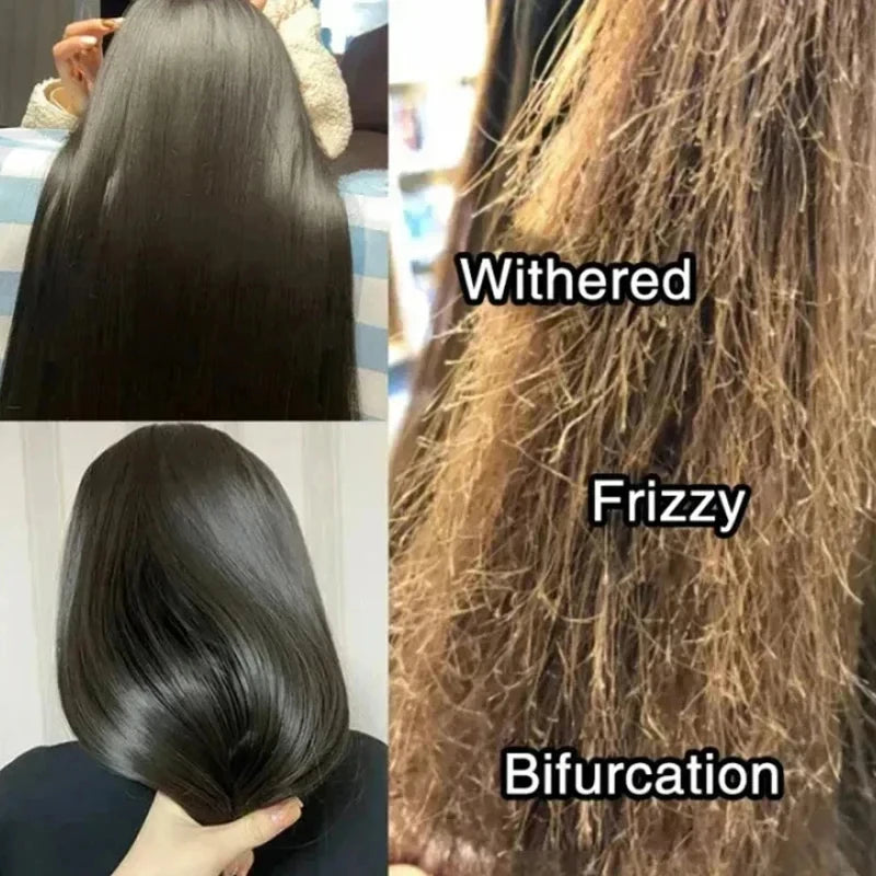 Keratin Collagen Deep Repair Hair Mask for Frizzy Damaged Hair
