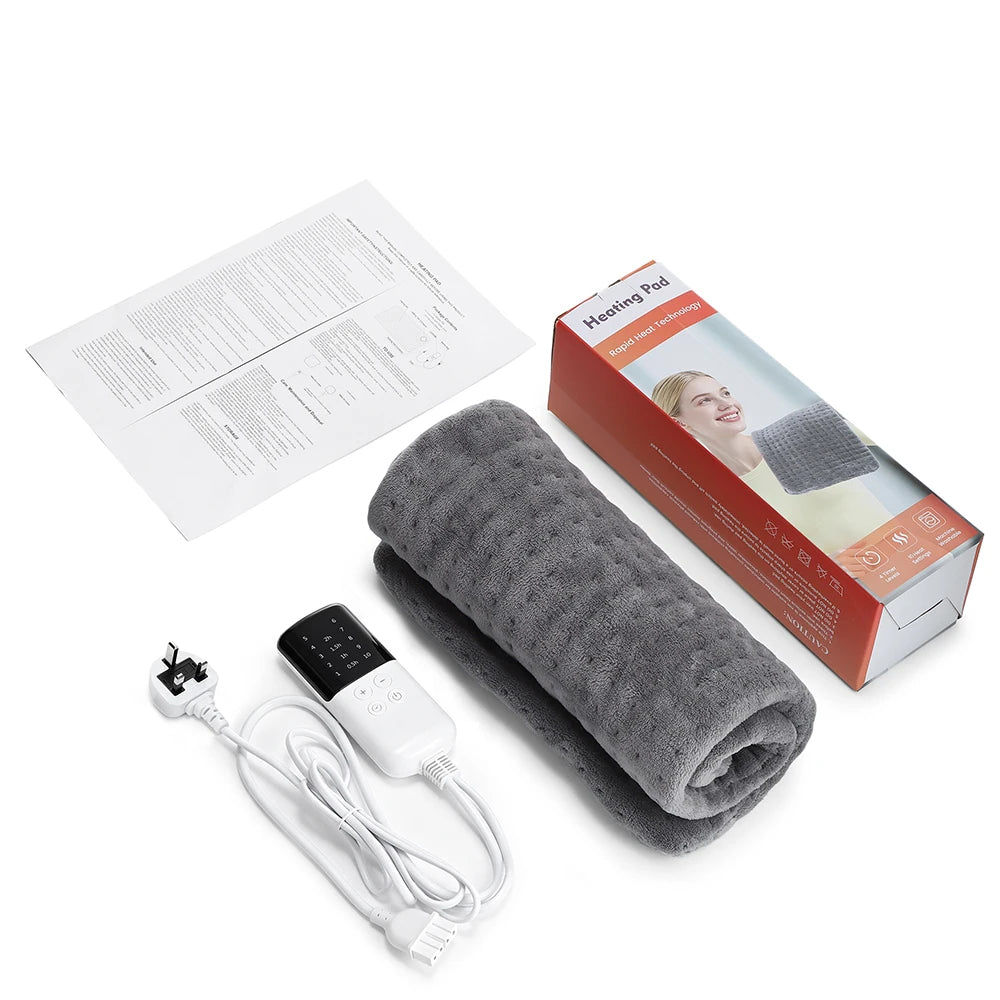 Electric Heating Pad for Pain Relief and Muscle Relaxation