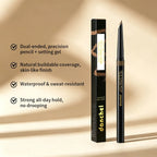 Waterproof 2-in-1 Eyebrow Pencil and Gel