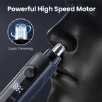 Electric Rechargeable Nose and Ear Hair Trimmer
