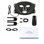 7-Color LED Silicone Facial Light Therapy Mask