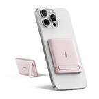 Qi2 Magnetic Portable Wireless Power Bank with Kickstand 5000mAh