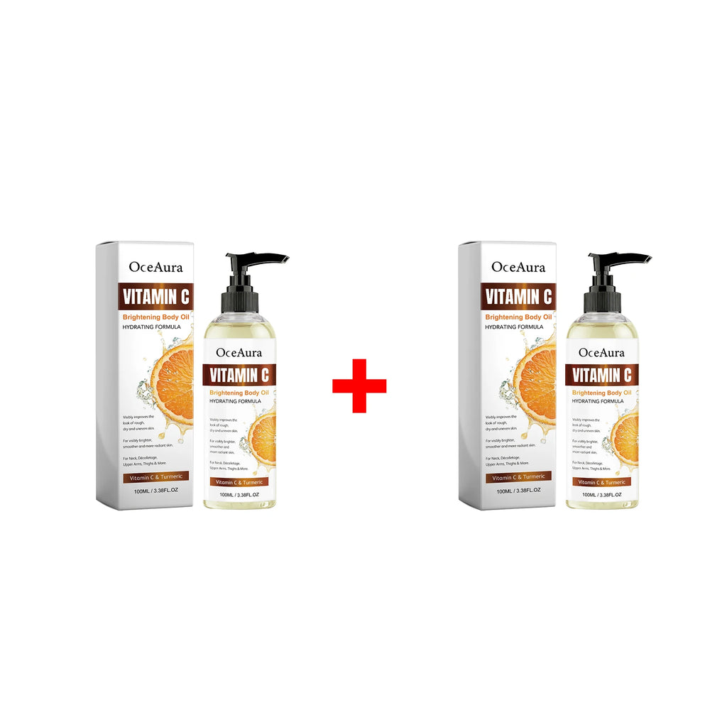 Turmeric Vitamin C Glow Body Oil for Brightening and Hydration