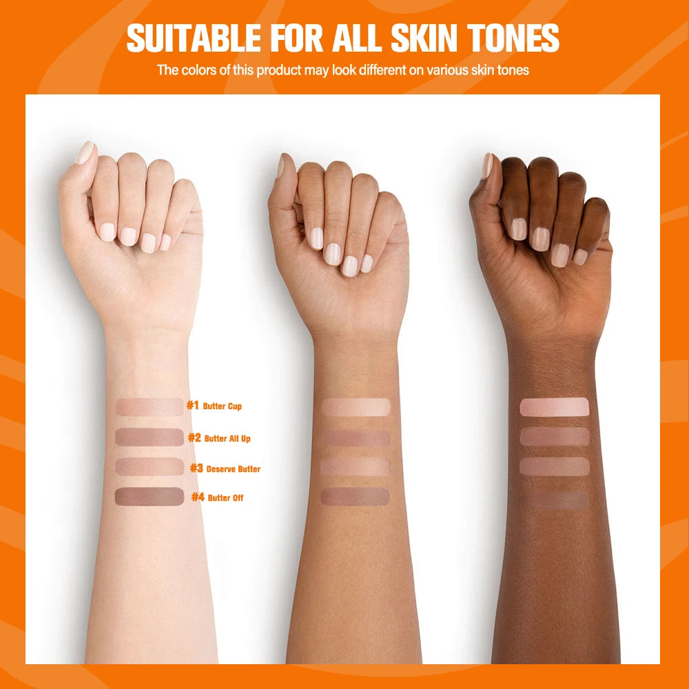 Waterproof Soft Matte Face Bronzer and Contouring Powder - 6