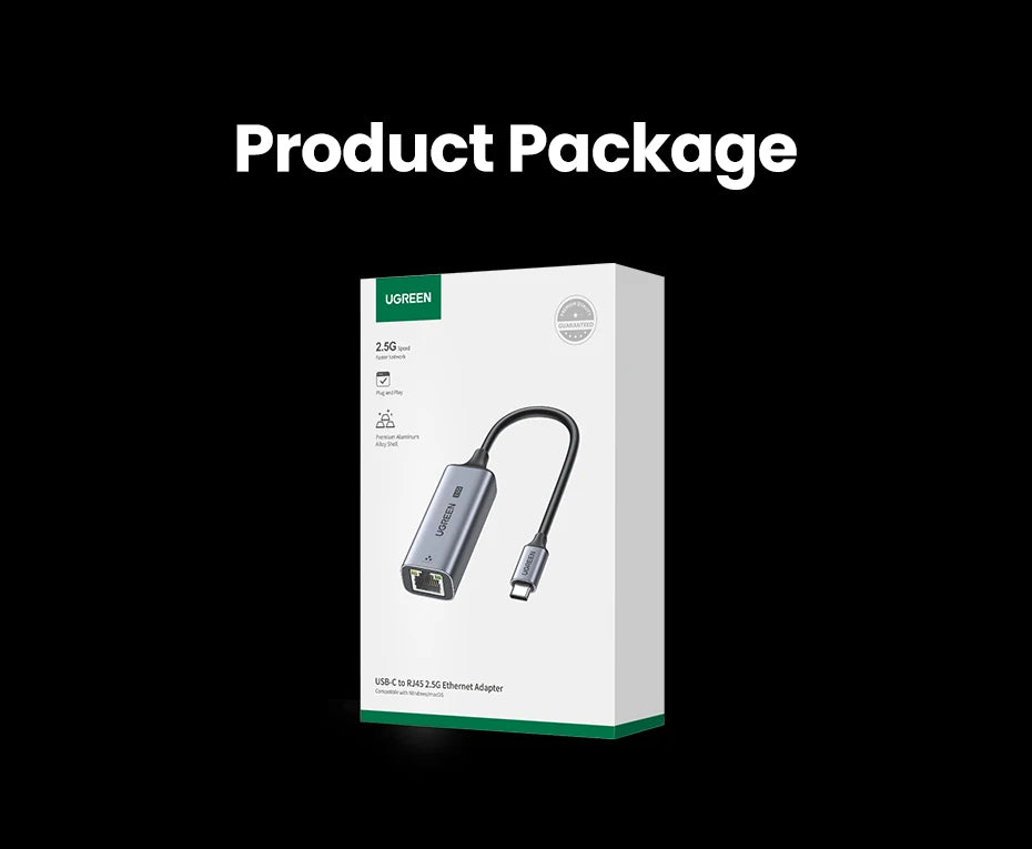 2.5Gbps USB to Ethernet Network Adapter