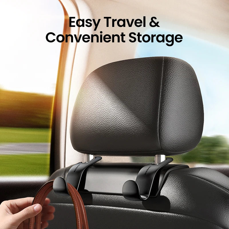 Adjustable Car Backseat Headrest Storage Hook - 2