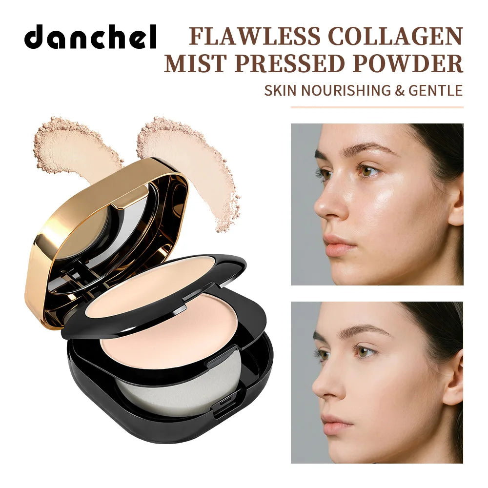 Double Layer Oil Control Pressed Powder for Matte Finish