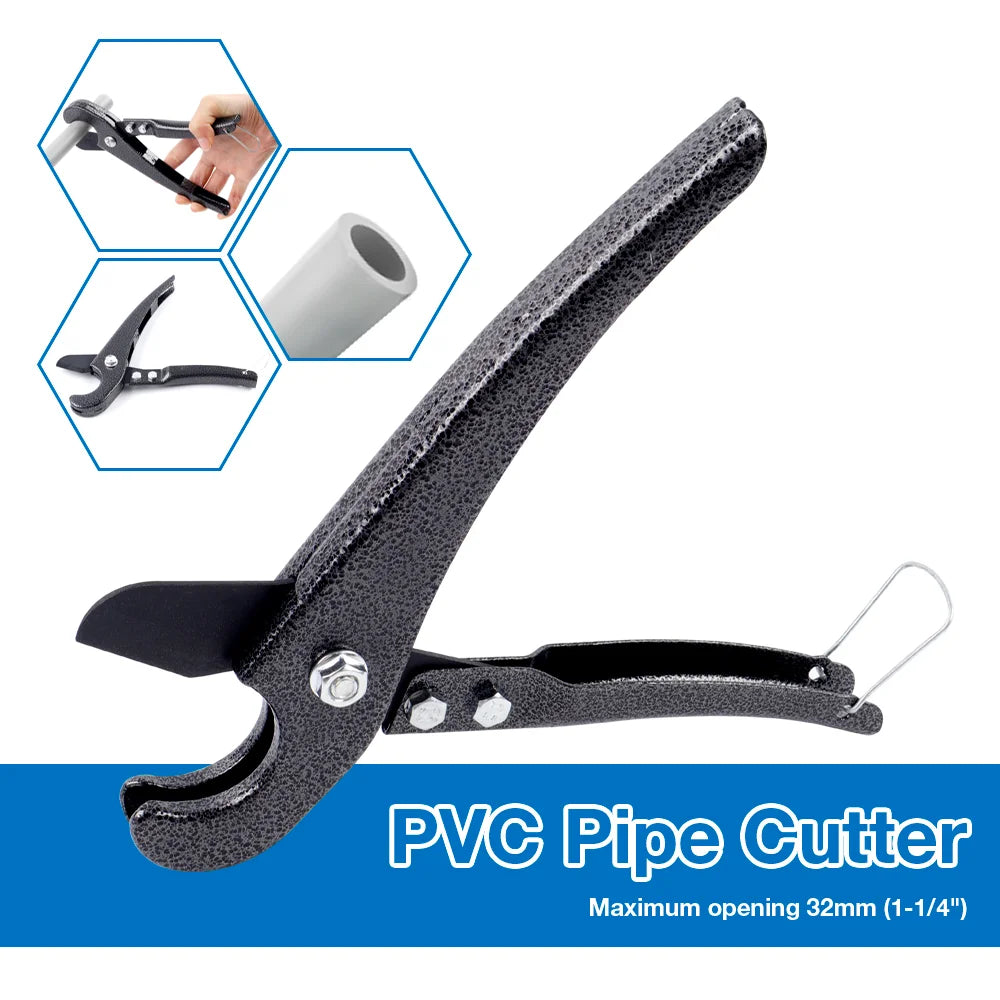 3-in-1 PEX Cinch Crimping Tool and Pipe Cutter Set