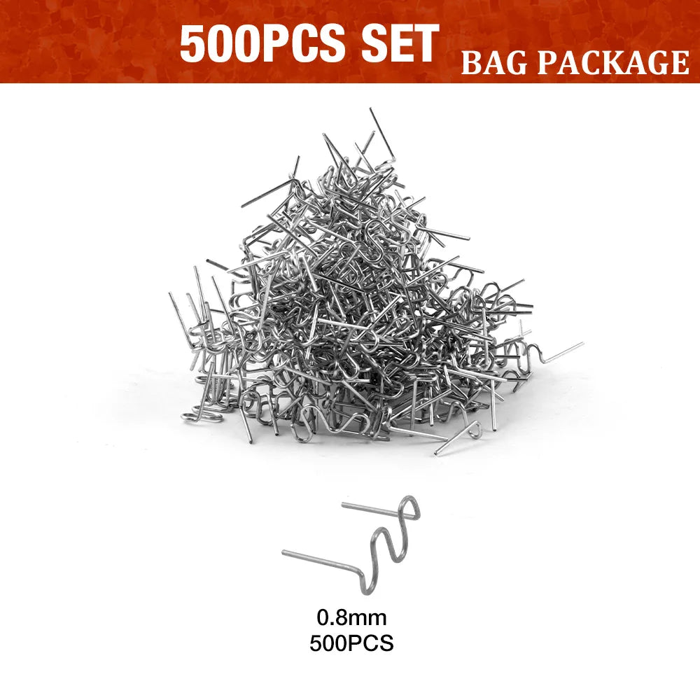 Stainless Steel Hot Stapler Welding Staples for Plastic Repair - 18