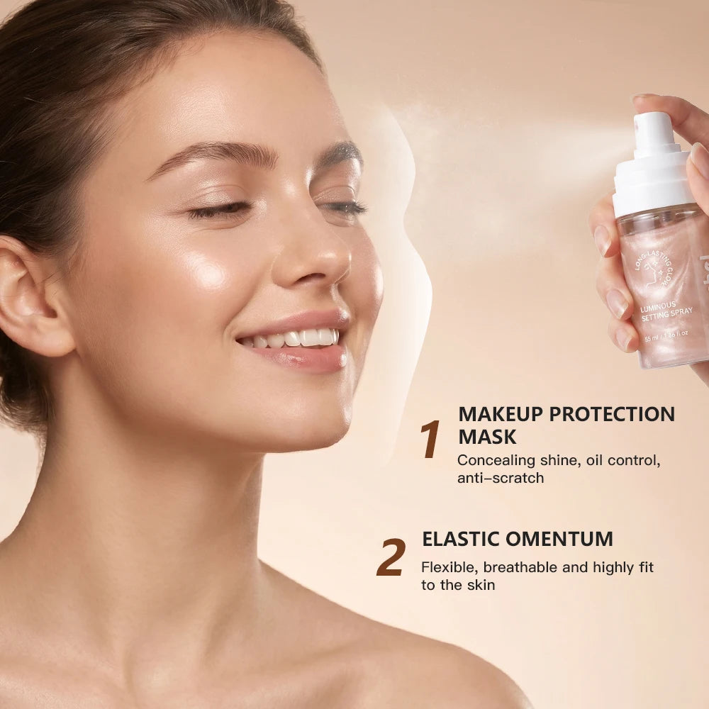 Luminous Dewy Finish Makeup Setting Spray