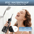Portable Rechargeable Oral Irrigator Water Flosser