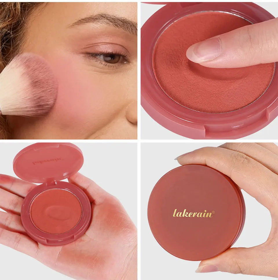 Matte Cream-to-Powder Bouncy Blush for Natural Flush