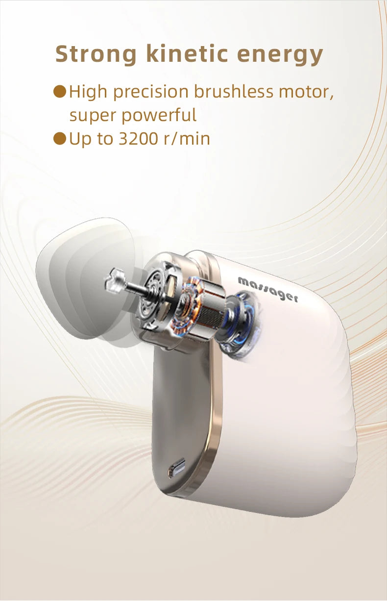 Portable Deep Tissue Muscle Massage Gun - 14