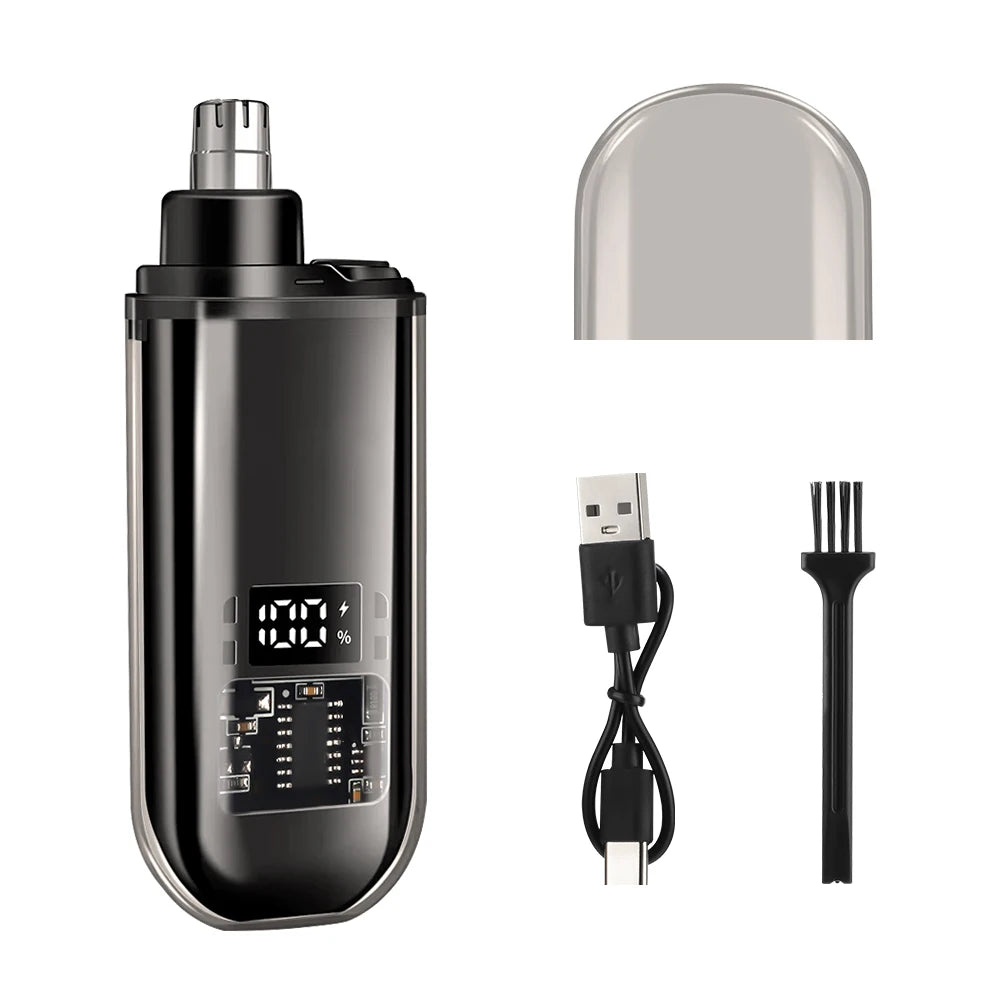 Portable Electric Nose Hair Trimmer for Men and Women - 11