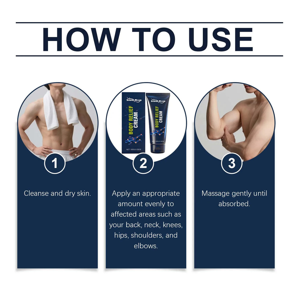 Soothing Joint and Muscle Relief Massage Cream