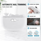 Electric Automatic Nail Clipper and Polisher Trimmer