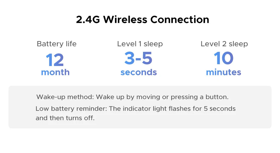 Ergonomic Vertical Wireless Mouse with Bluetooth and 2.4G - 19