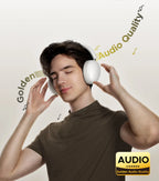Wireless Bluetooth 5.4 Over-Ear Headphones with 80H Playtime