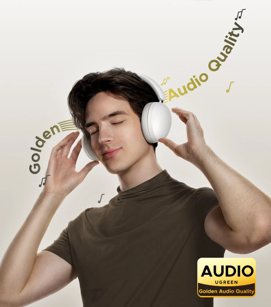 Wireless Bluetooth 5.4 Over-Ear Headphones with 80H Playtime - 10