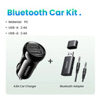 2-in-1 Bluetooth 5.1 Wireless Audio Transmitter and Receiver Adapter