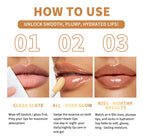 Moisturizing Honey and Chocolate Lip Gloss Set