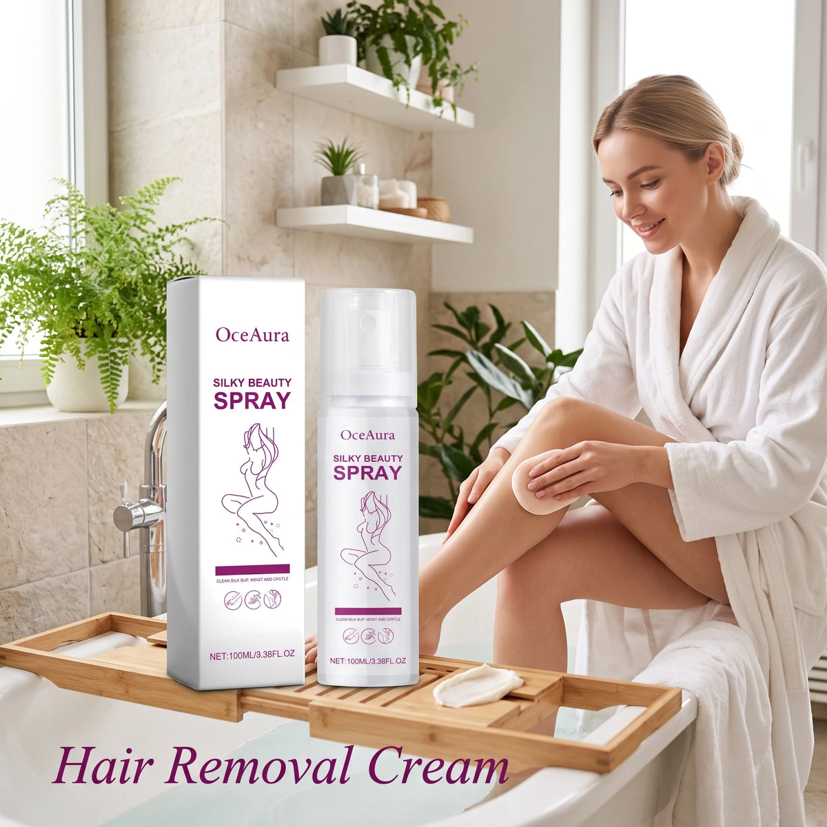 Gentle Painless Hair Removal Mousse Spray