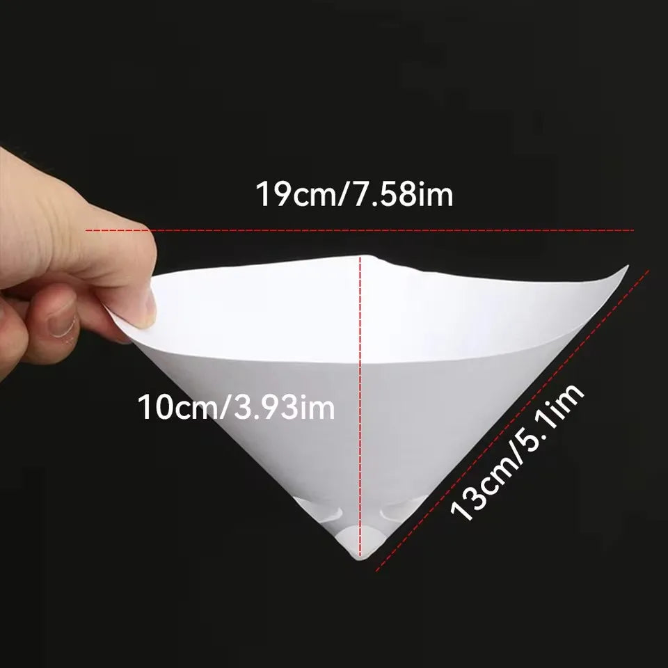 Disposable Conical Paint Strainer Funnels for Spray Guns - 3