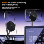 15W Magnetic Wireless Charging Phone Holder with Vacuum Suction Mount