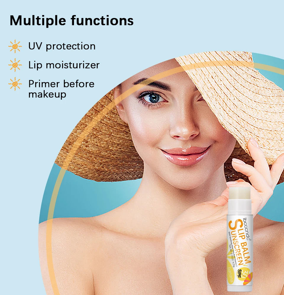 SPF 30 Sunscreen Moisturizing Lip Balm for UV Protection - 10
