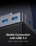 6-in-1 USB-C Docking Station for Steam Deck and Gaming Consoles