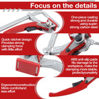 Quick Ratchet Guide Rail Clamp for Woodworking