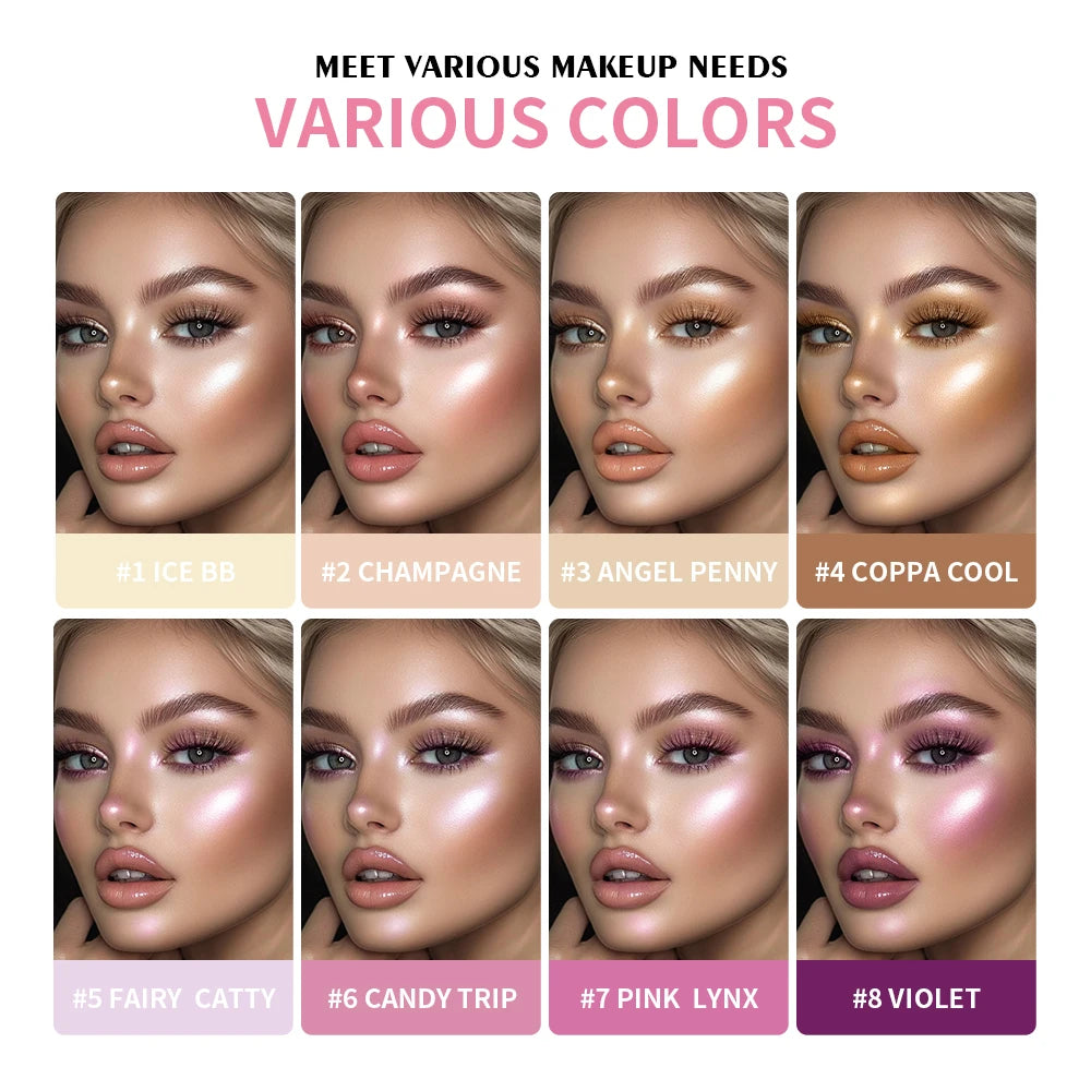 Cream Highlighter and Contour Palette