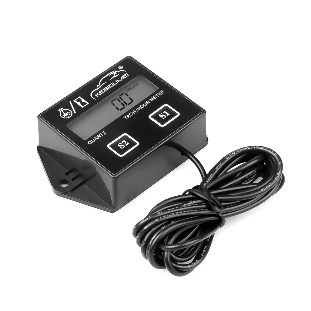 Digital Engine Tachometer and Hour Meter for Gas Engines - 9