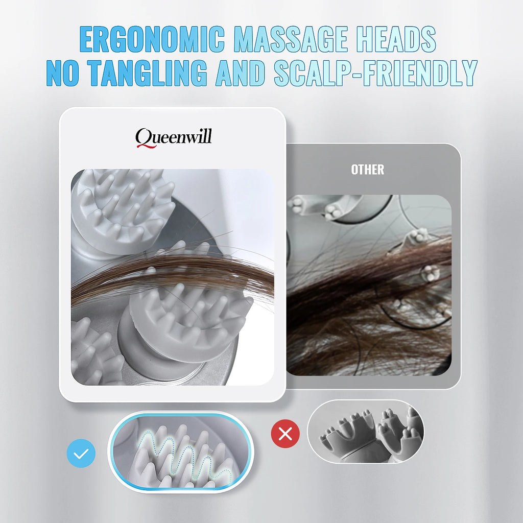 Electric Scalp and Full Body Deep Tissue Massage Tool