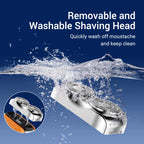 Portable Mini Electric Shaver for Travel and Grooming