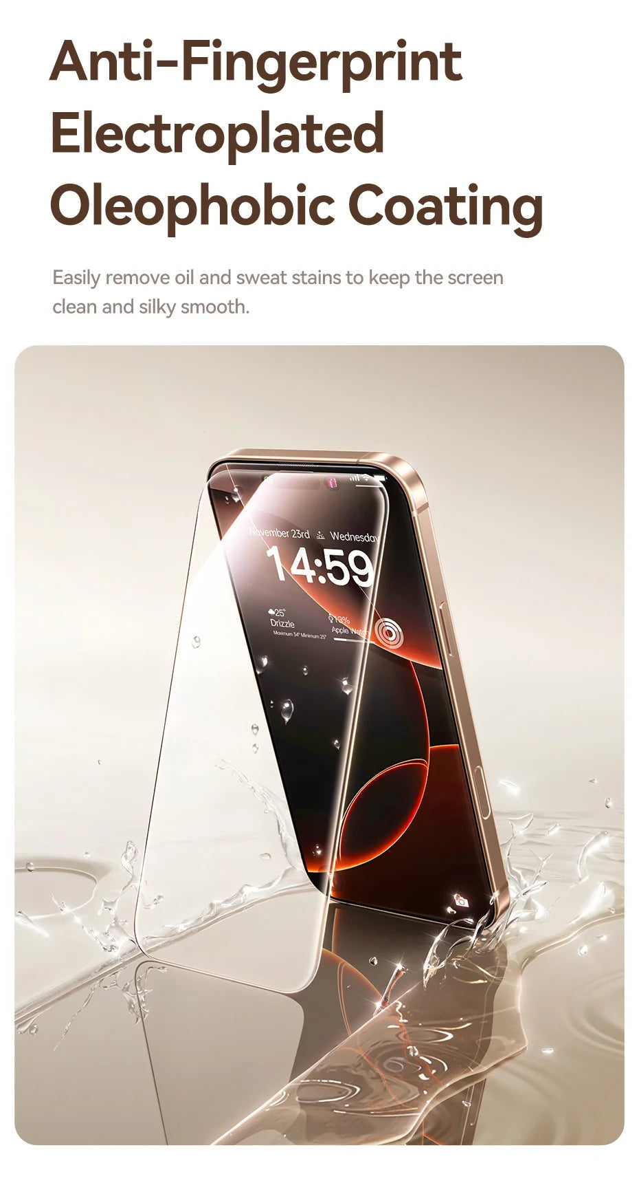 Bezel-Less Tempered Glass Screen Protector for iPhone - 10